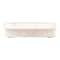 Hello Honey® 15" White Marble Footed Serving Pedestal